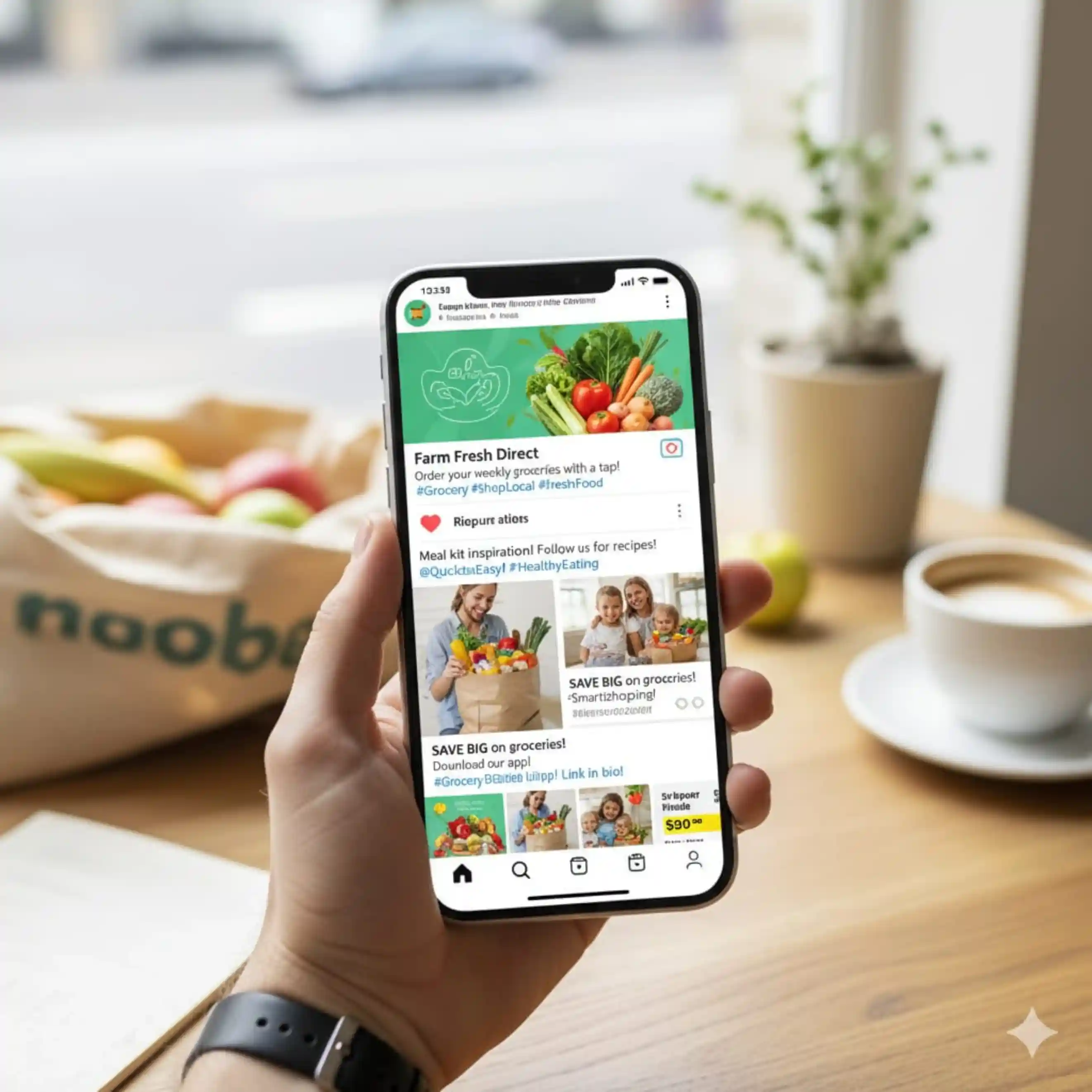 Grocery Social Media Experts in Dubai | Adwhs Solutions