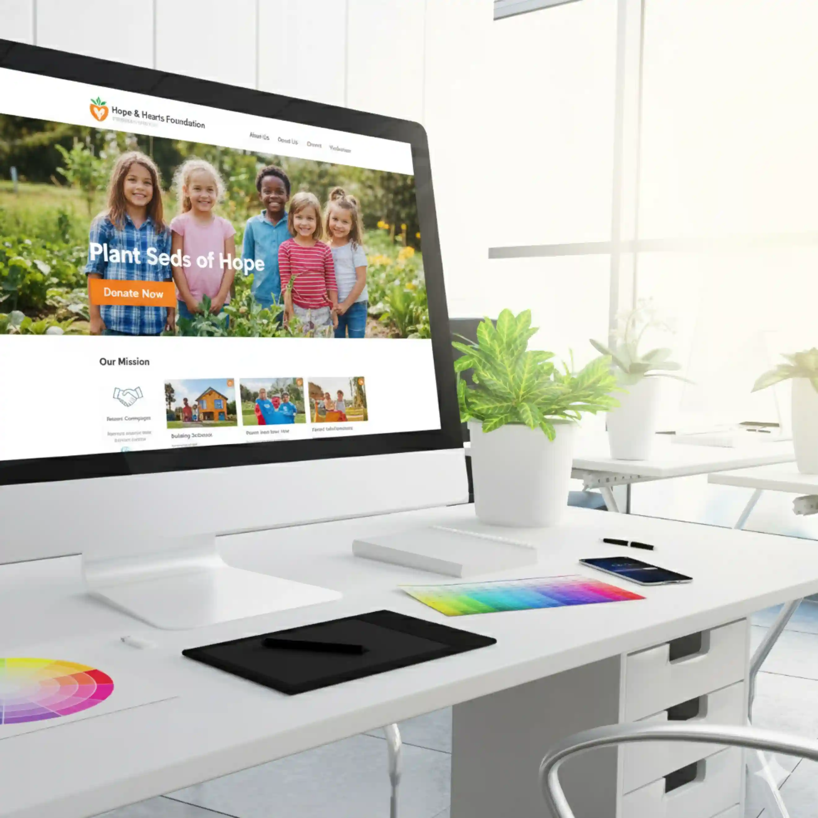 Leading NGO & Charity Website Agency | Reliable & Affordable - Adwhs Solutions