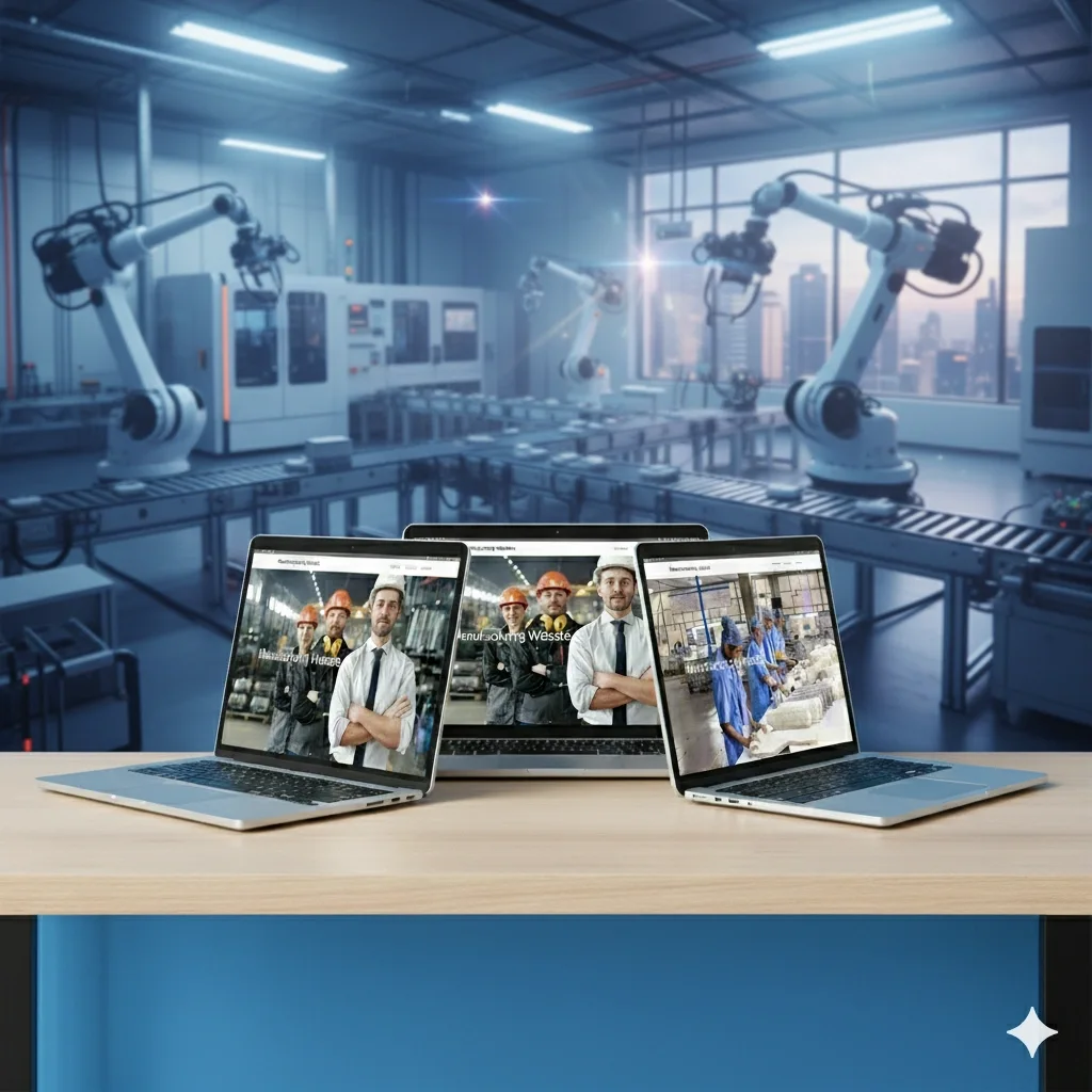 Custom Manufacturing Website Development Agency in Dubai | Adwhs Solutions