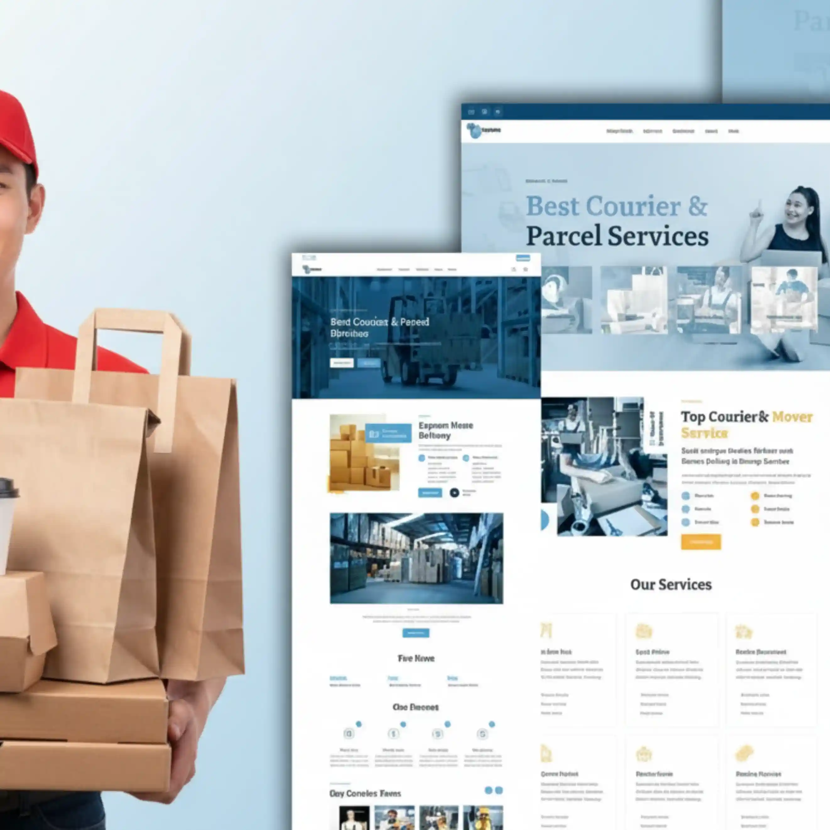 Top Courier & Delivery Website Experts in Dubai | Adwhs